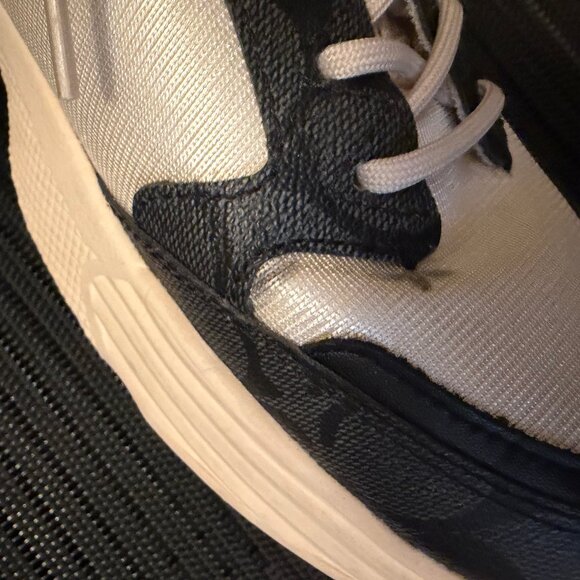 Coach Women's Strider Sneaker Graphite Charcoal 8.5 Signature Canvas No Box - Picture 15 of 16